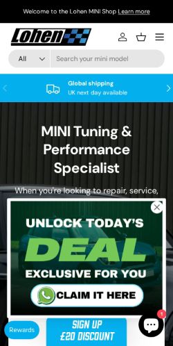 Mobile page screenshot