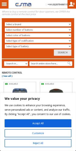 Mobile page screenshot