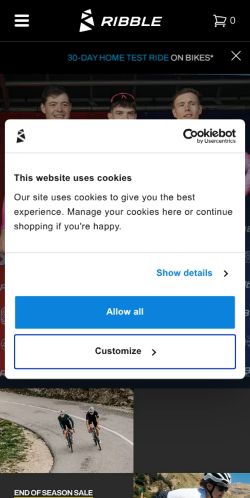 Mobile page screenshot