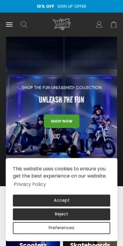 Mobile page screenshot