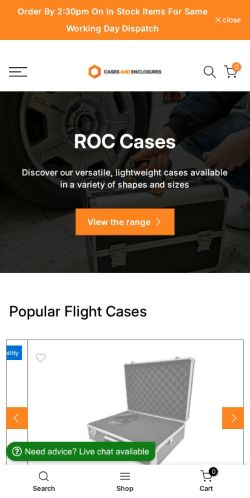 Mobile page screenshot