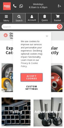 Mobile page screenshot