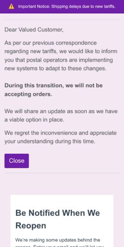 Mobile page screenshot