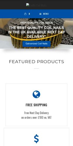 Mobile page screenshot