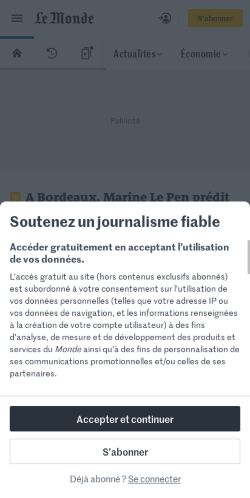 Mobile page screenshot