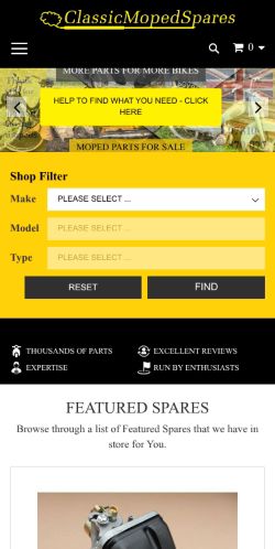 Mobile page screenshot