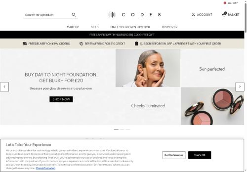 Desktop page screenshot