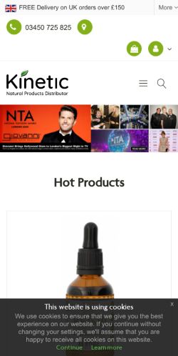 Mobile page screenshot