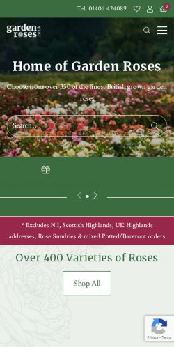 Mobile page screenshot