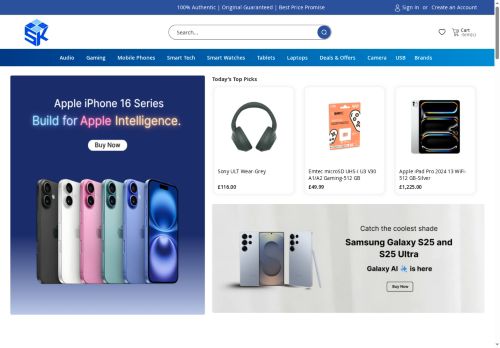 Desktop page screenshot