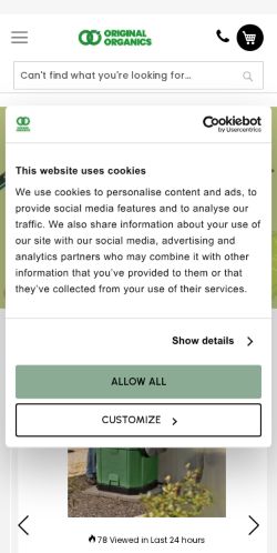Mobile page screenshot
