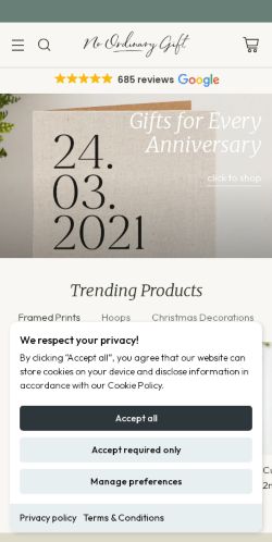 Mobile page screenshot