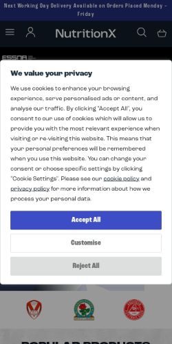 Mobile page screenshot