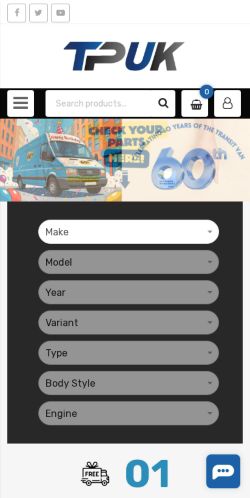 Mobile page screenshot