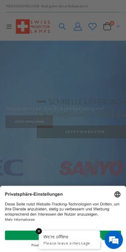 Mobile page screenshot