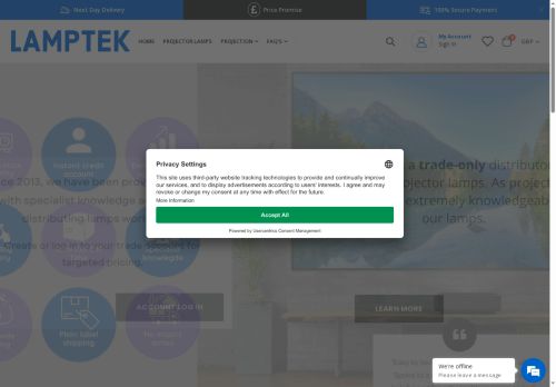 Desktop page screenshot