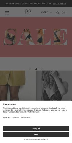 Mobile page screenshot