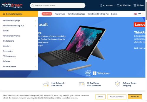 Desktop page screenshot