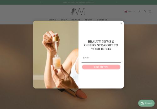 Desktop page screenshot