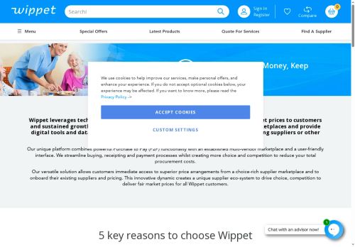 Desktop page screenshot