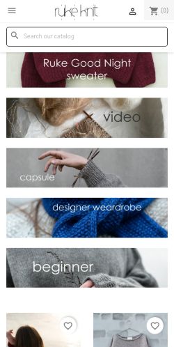 Mobile page screenshot