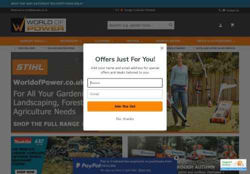 Desktop page screenshot