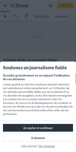 Mobile page screenshot