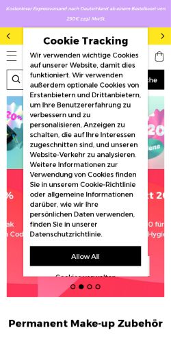 Mobile page screenshot