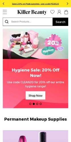 Mobile page screenshot