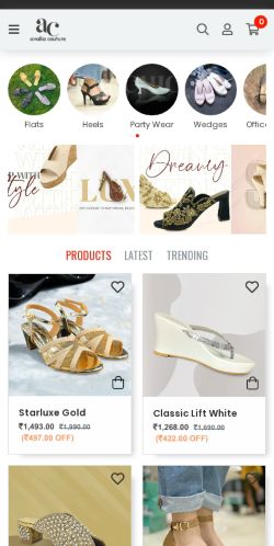 Mobile page screenshot