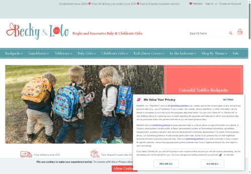 Desktop page screenshot