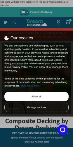 Mobile page screenshot