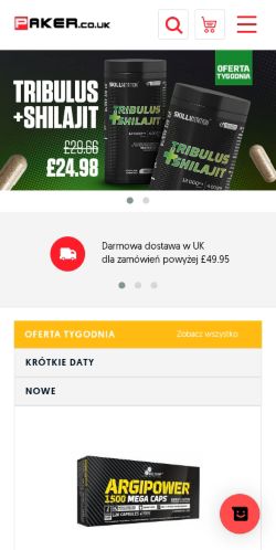 Mobile page screenshot