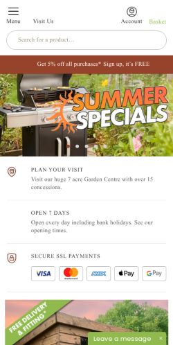 Mobile page screenshot