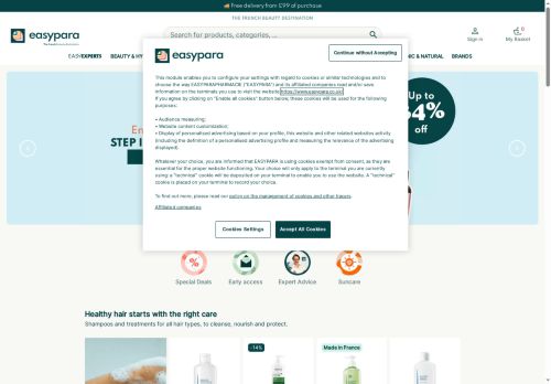 Desktop page screenshot