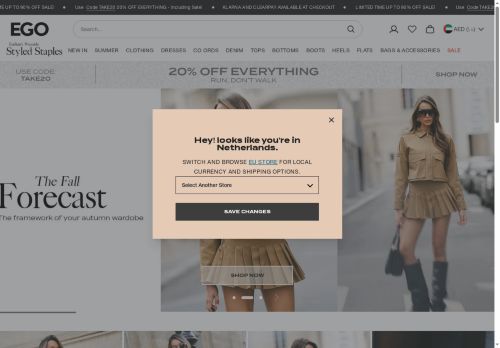 Desktop page screenshot