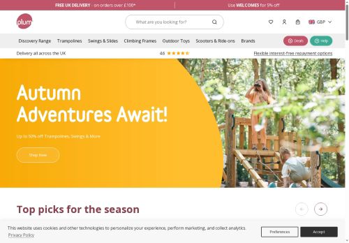 Desktop page screenshot