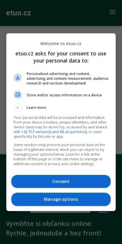 Mobile page screenshot