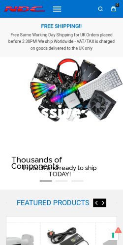 Mobile page screenshot