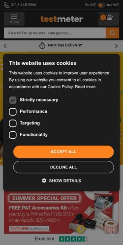 Mobile page screenshot