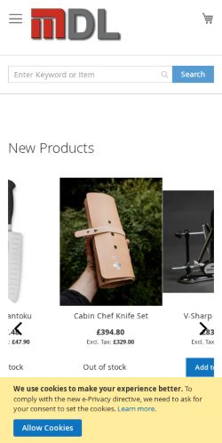 Mobile page screenshot