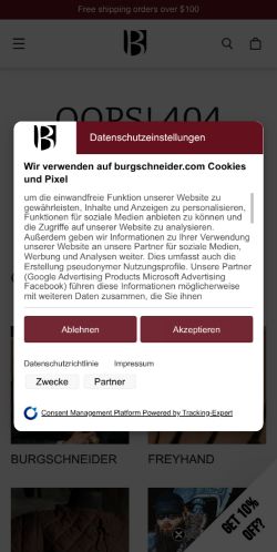 Mobile page screenshot
