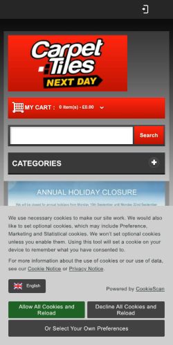 Mobile page screenshot