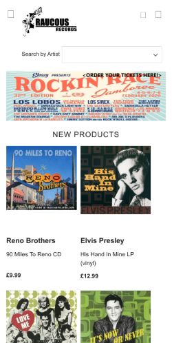 Mobile page screenshot