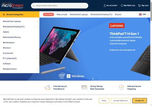 Desktop page screenshot