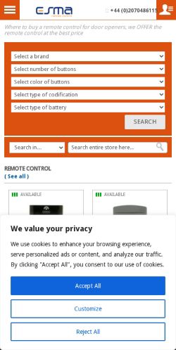 Mobile page screenshot