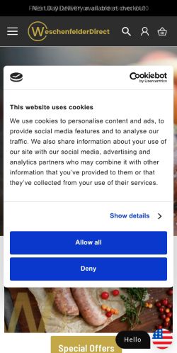 Mobile page screenshot