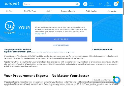 Desktop page screenshot