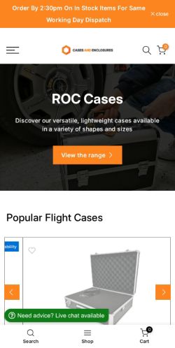 Mobile page screenshot
