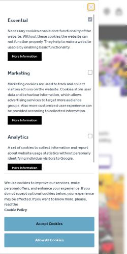 Mobile page screenshot